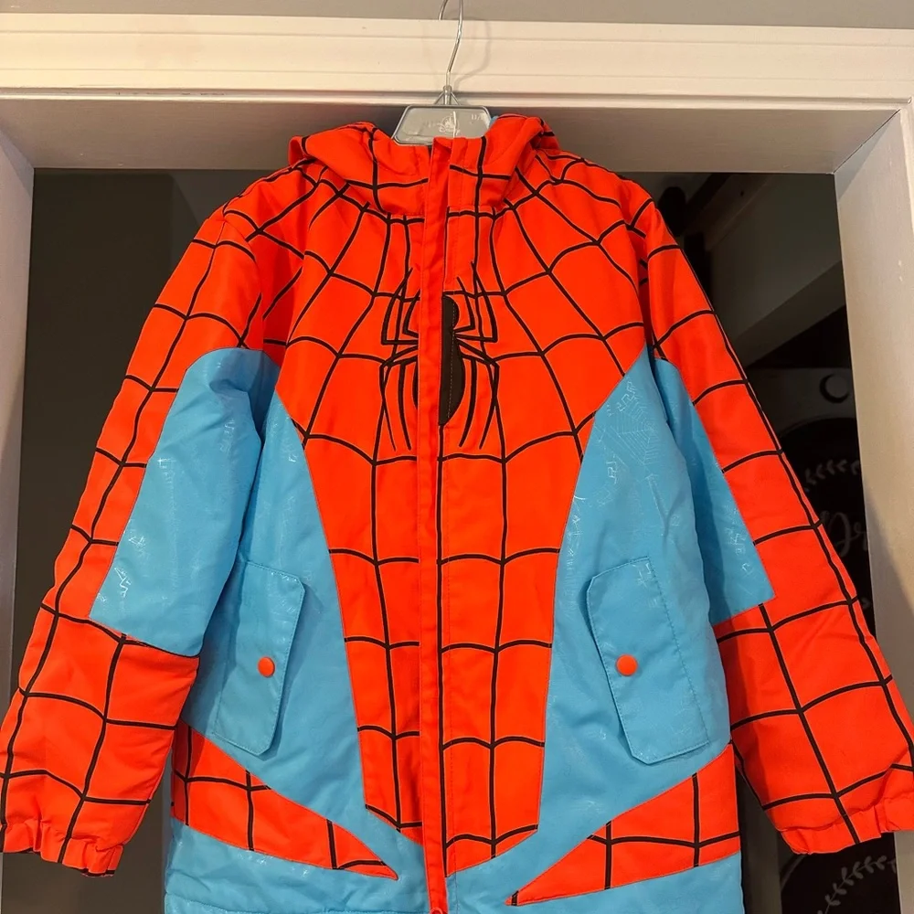 Disney Spider man Kids zip up sweatshirt or costume brand new with tags - Picture 1 of 16